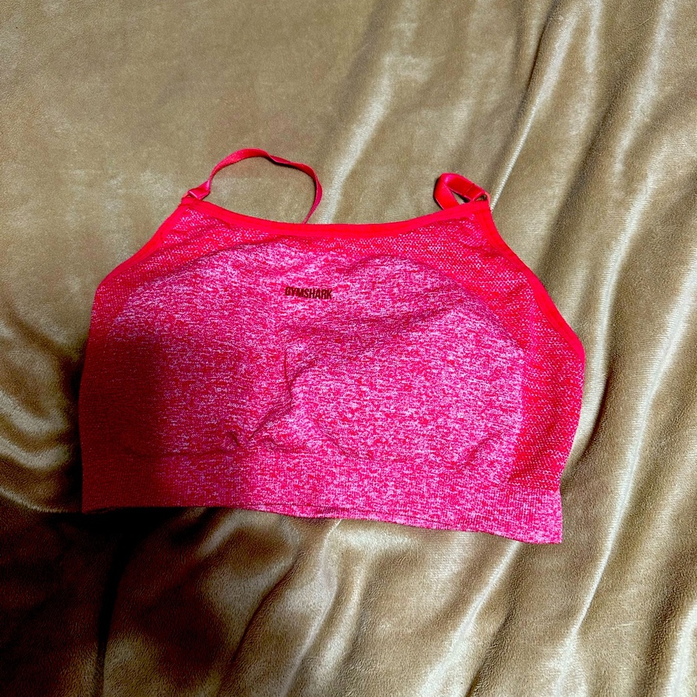 Red gymshark top or bra
